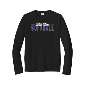 Elite 9 Softball Long Sleeve Performance Tee