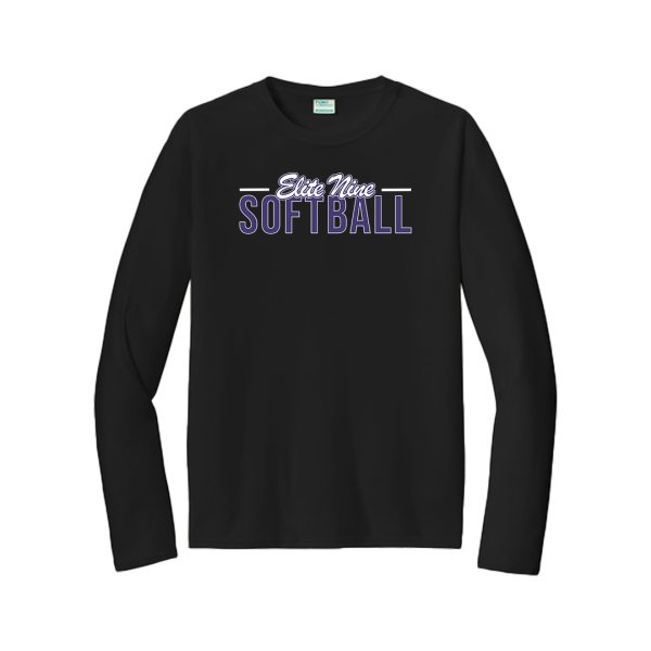 Elite 9 Softball Long Sleeve Performance Tee