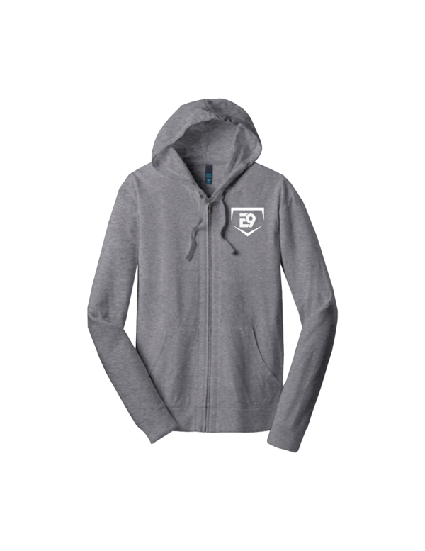 MENS LIGHTWEIGHT "E9 HOME PLATE" FULL ZIP - Image 2